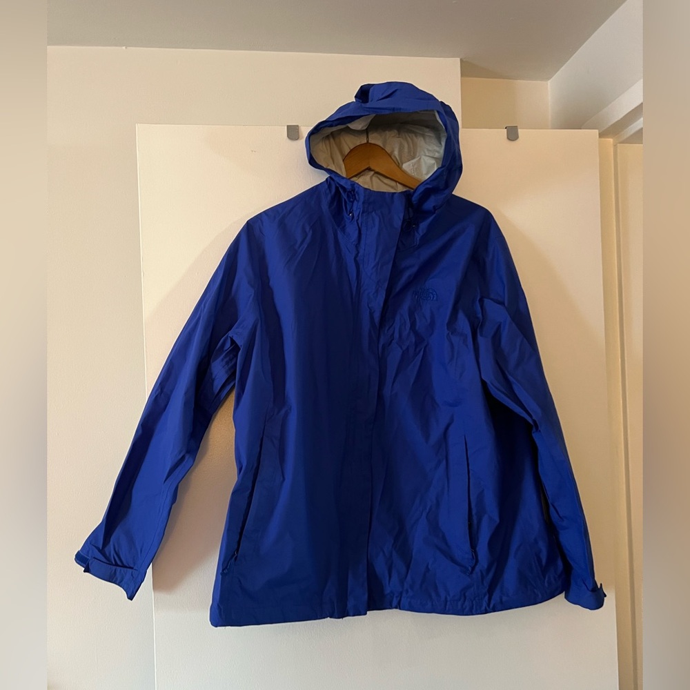 The North Face Blue Rain Jacket